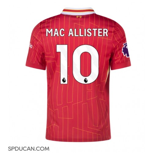 Muški Nogometni Dres Liverpool Alexis Mac Allister #10 Domaci 2024-25 Kratak Rukav